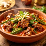 112. Lamm Bindi Masala